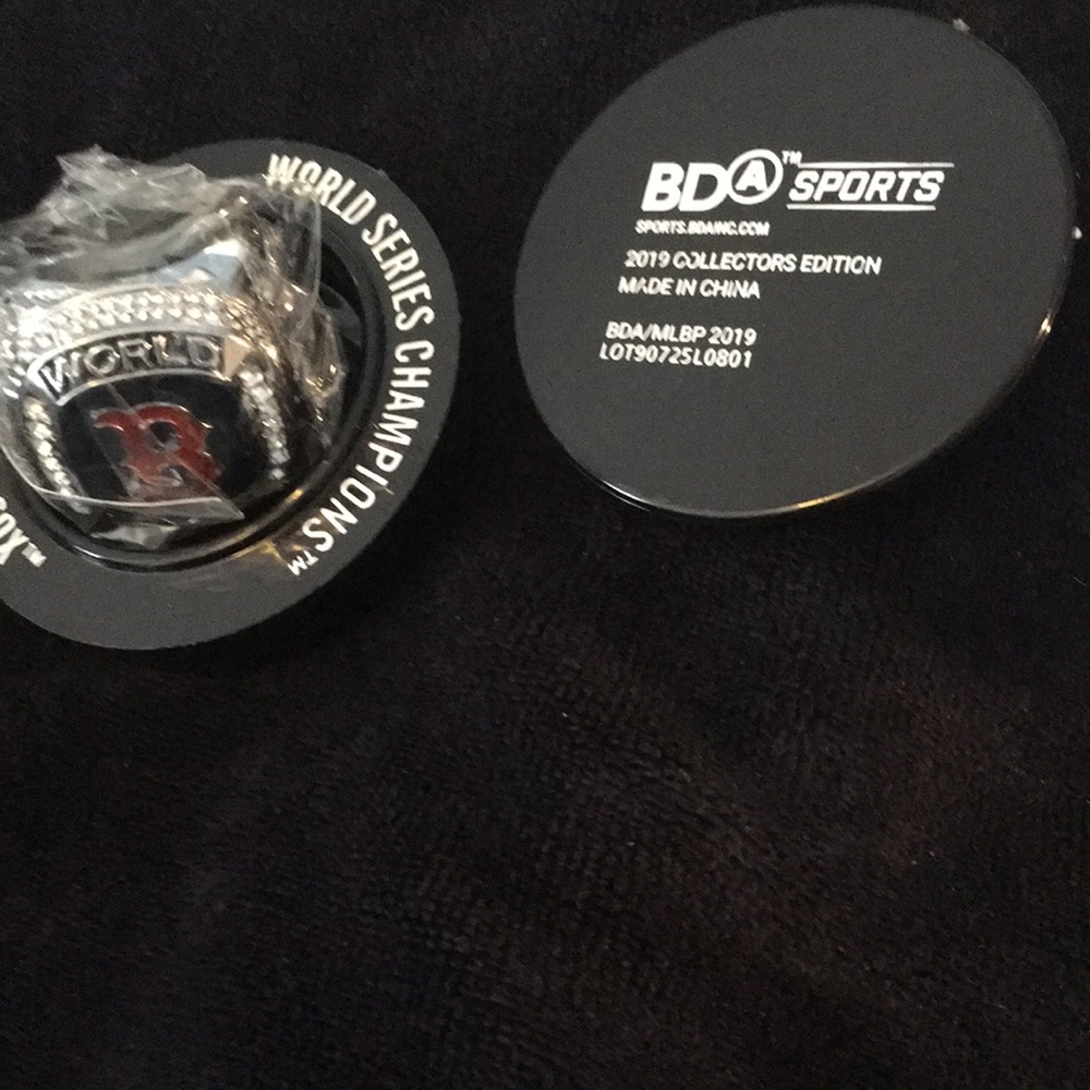 2018 replica Boston Red Sox World Series Ring